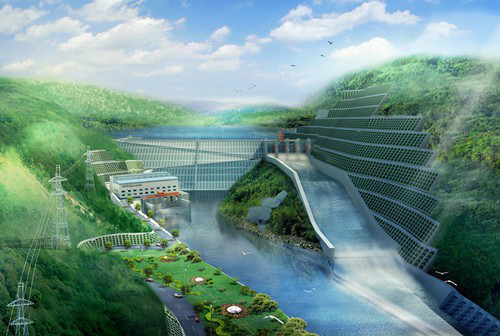 安远老挝南塔河1号水电站项目
